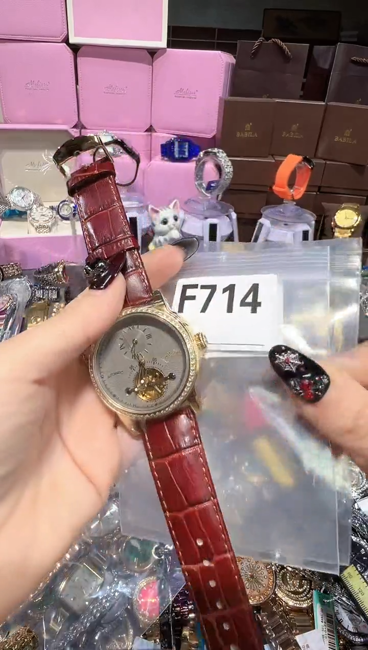 石英机芯不锈钢不锈钢直播定闪专用