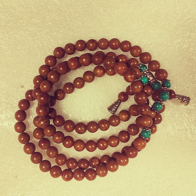 男女同款砭石手链108颗摆件