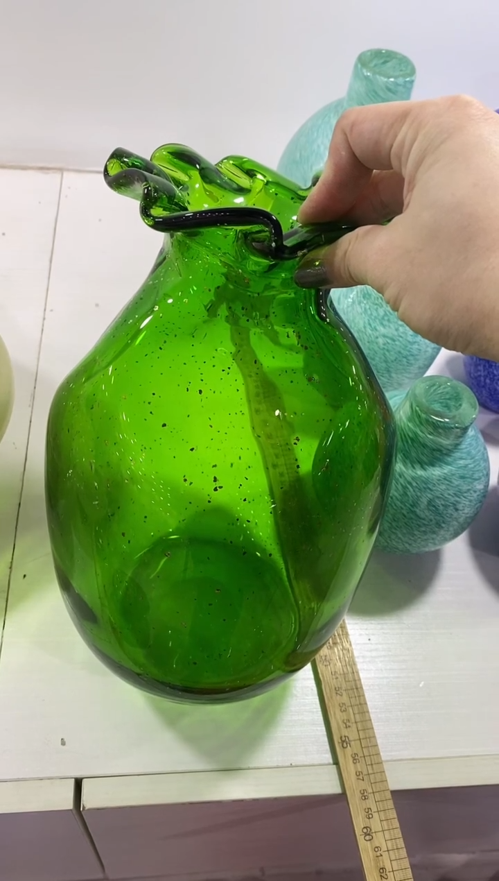 平**生慕忆家手作琉璃花瓶