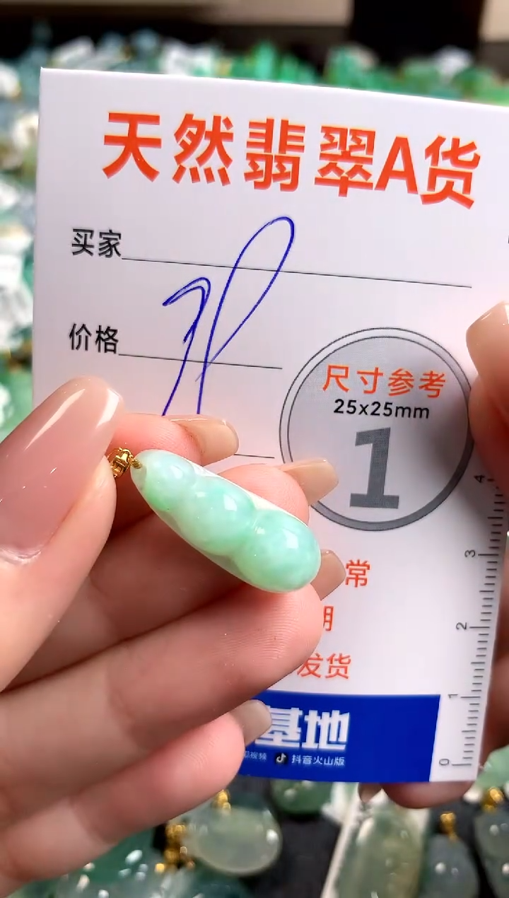 【闪购商品】翡翠颈饰18K金镶嵌13008658