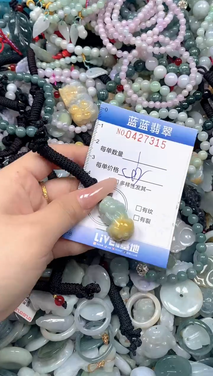 颈饰未镶嵌翡翠闪购0427315