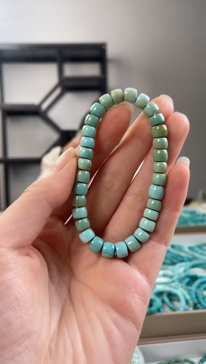 【闪购商品】绿松石珠宝奇石未镶嵌7+mm