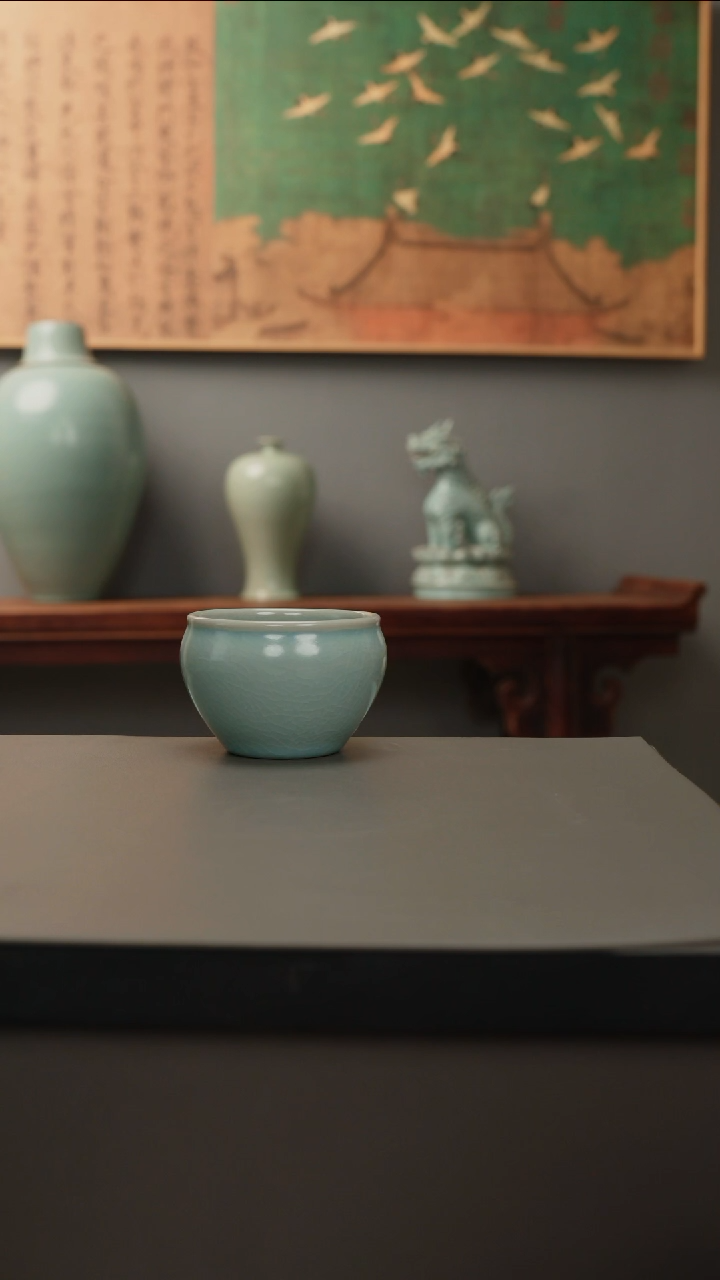 【闪购商品】杯仿古釉原矿  缸杯