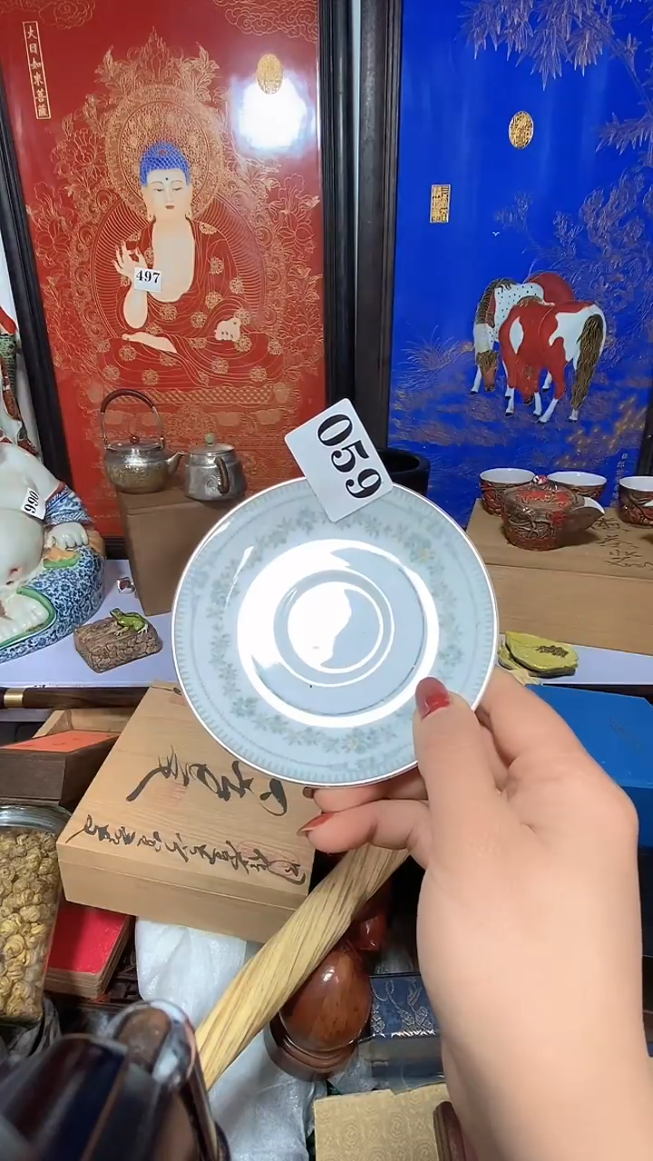 圆型南***酒瓷器微瑕默认链接实物以直播为准