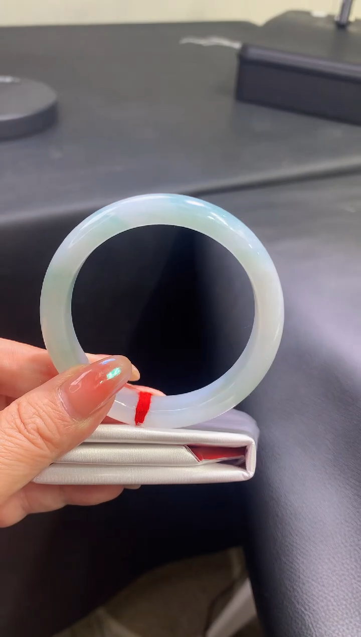 未镶嵌手镯翡翠H14  - 57.7   圈口- 正圈