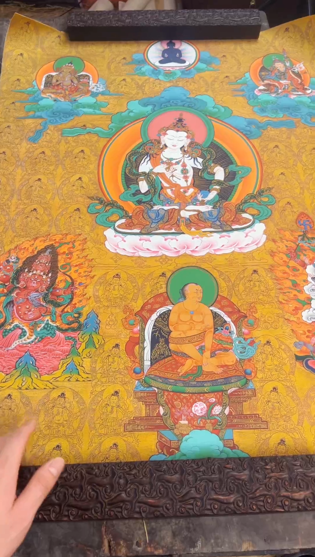 卷轴画刘洋画院瑞哥专属w998