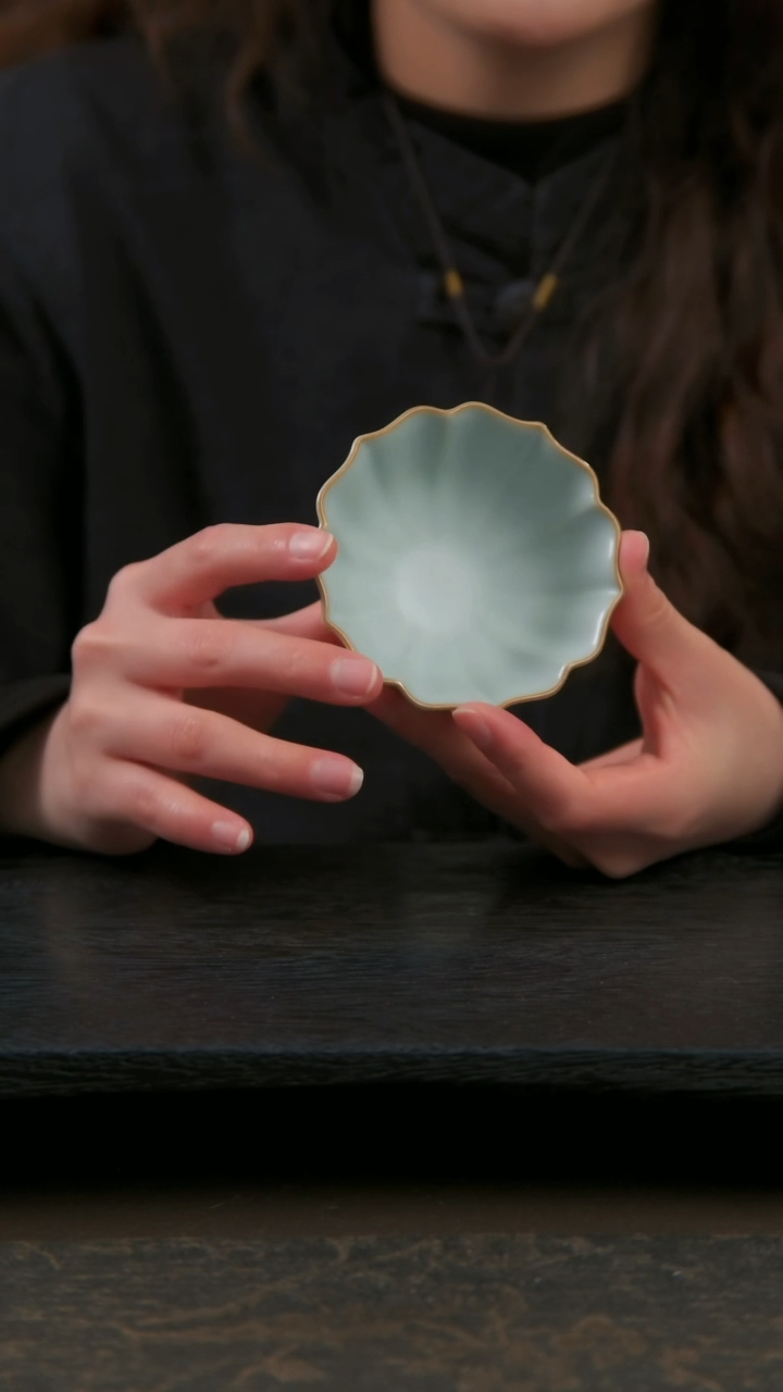 【闪购商品】杯荷瓣杯1；拍下默认开片工艺