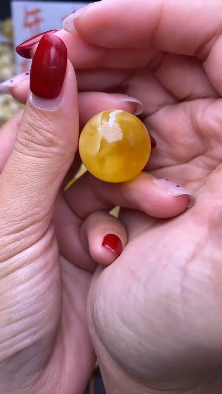 裸石蜜蜡未镶嵌葵.39 尺寸22+