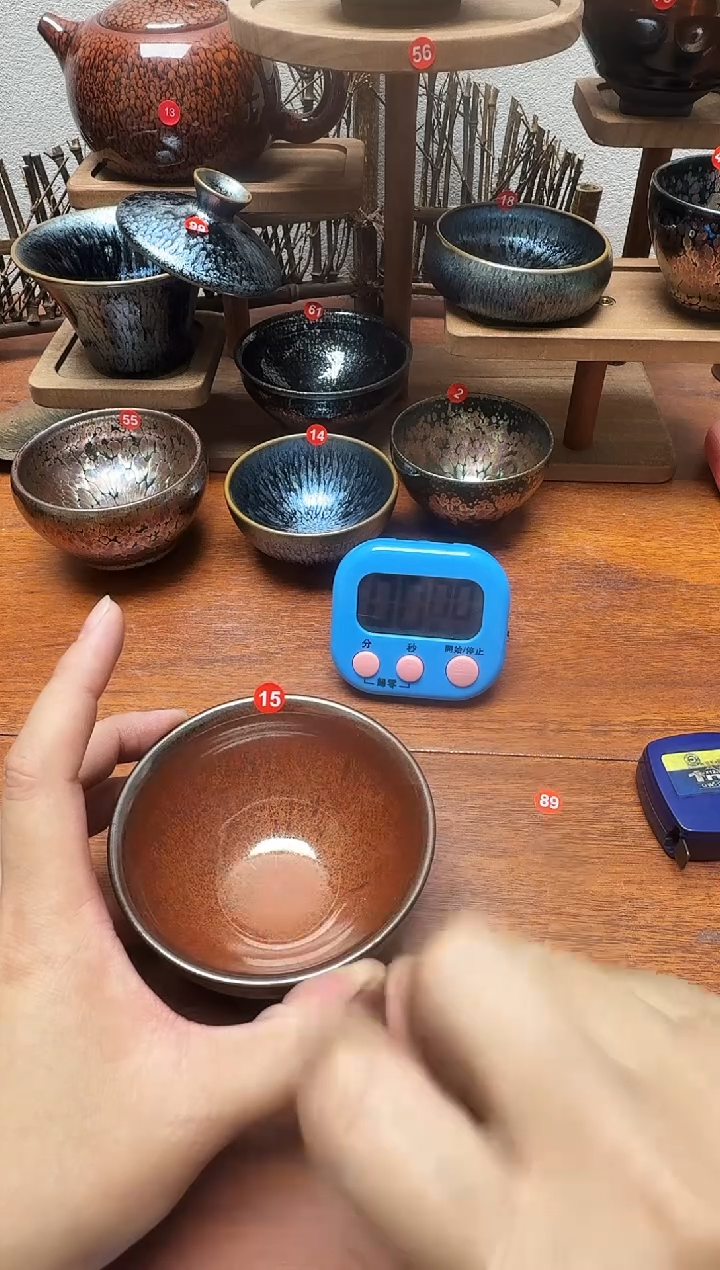 茶盏小**叔15号建盏工匠茶器