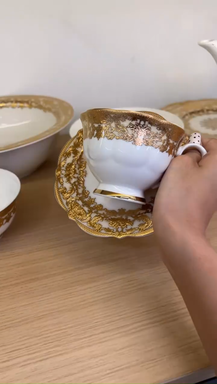 瓷片220cc杯碟一单一套