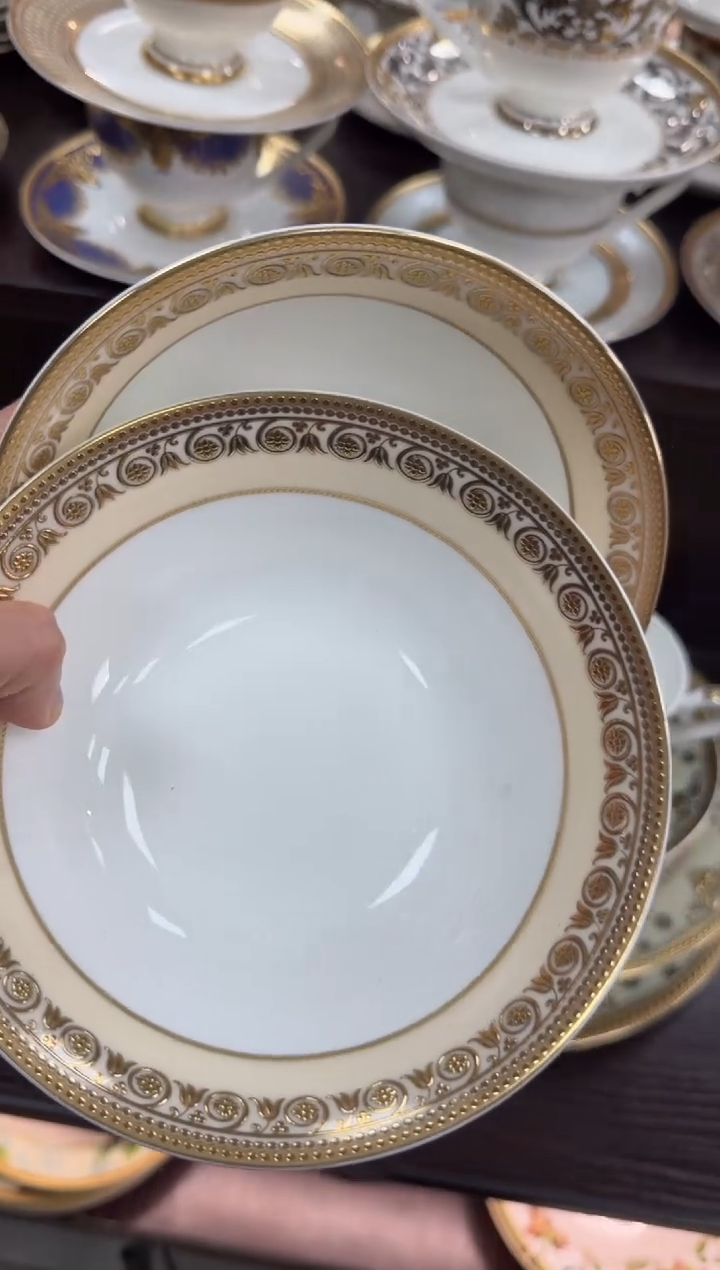 【闪购商品】瓷片6英寸水果碗 2个 瑕 福利价