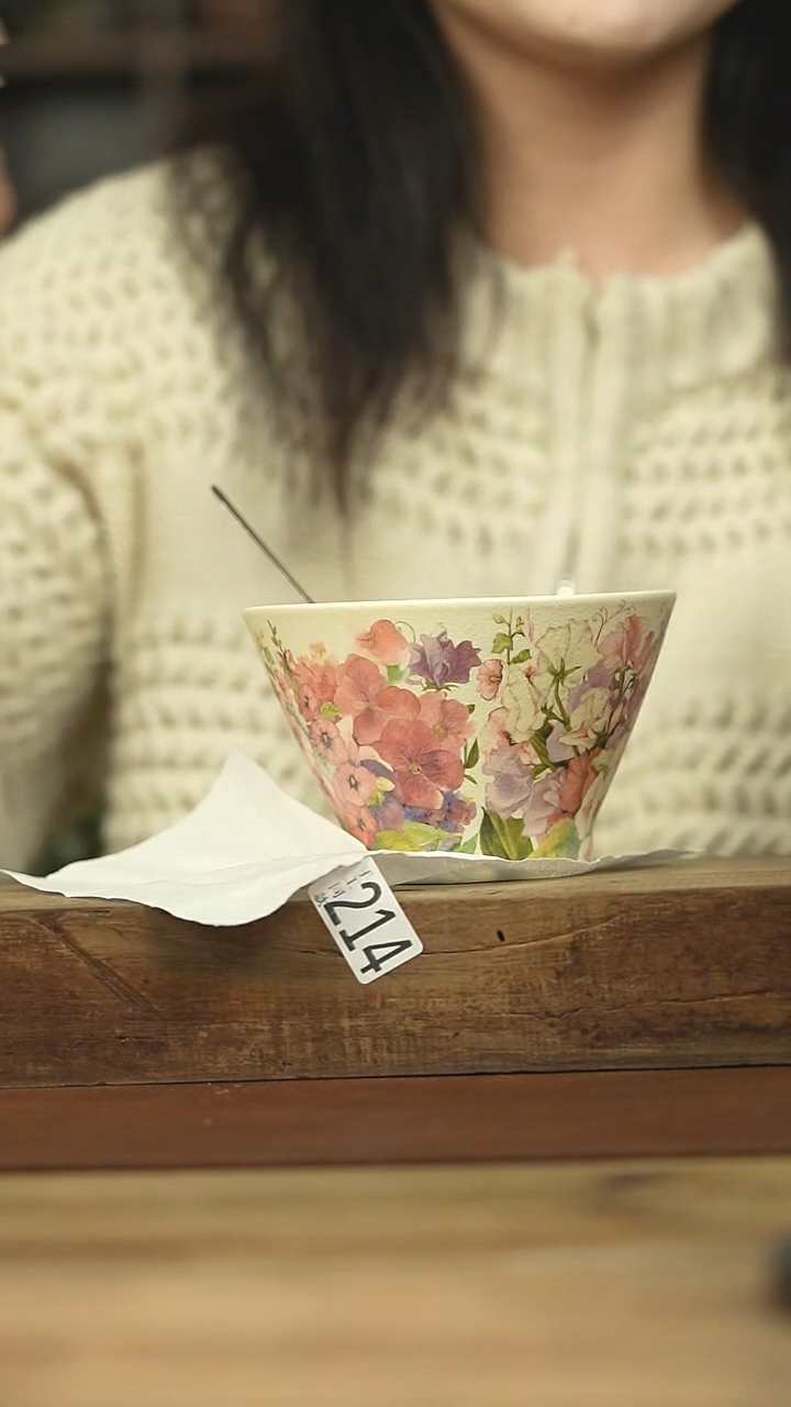  设计师手作！！繁花斗笠福利~