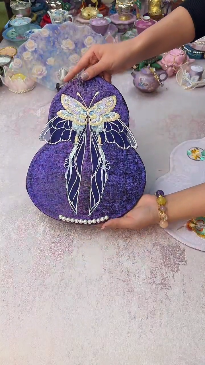 108炫彩紫葫芦茶席