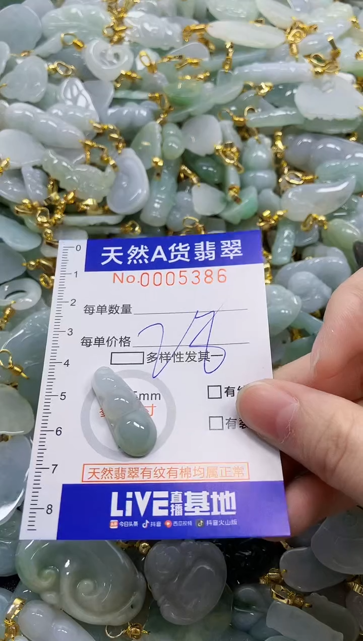 颈饰未镶嵌翡翠天然A货翡翠
