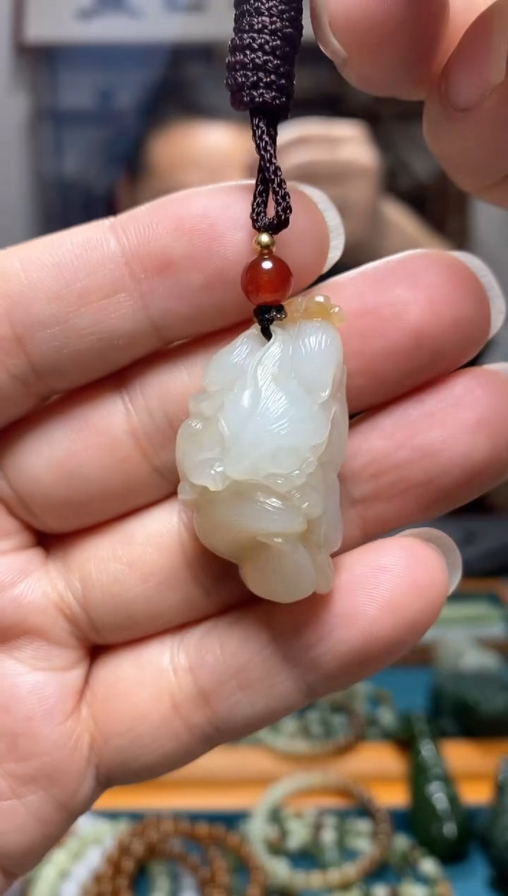 【闪购商品】和田玉未镶嵌挂件12