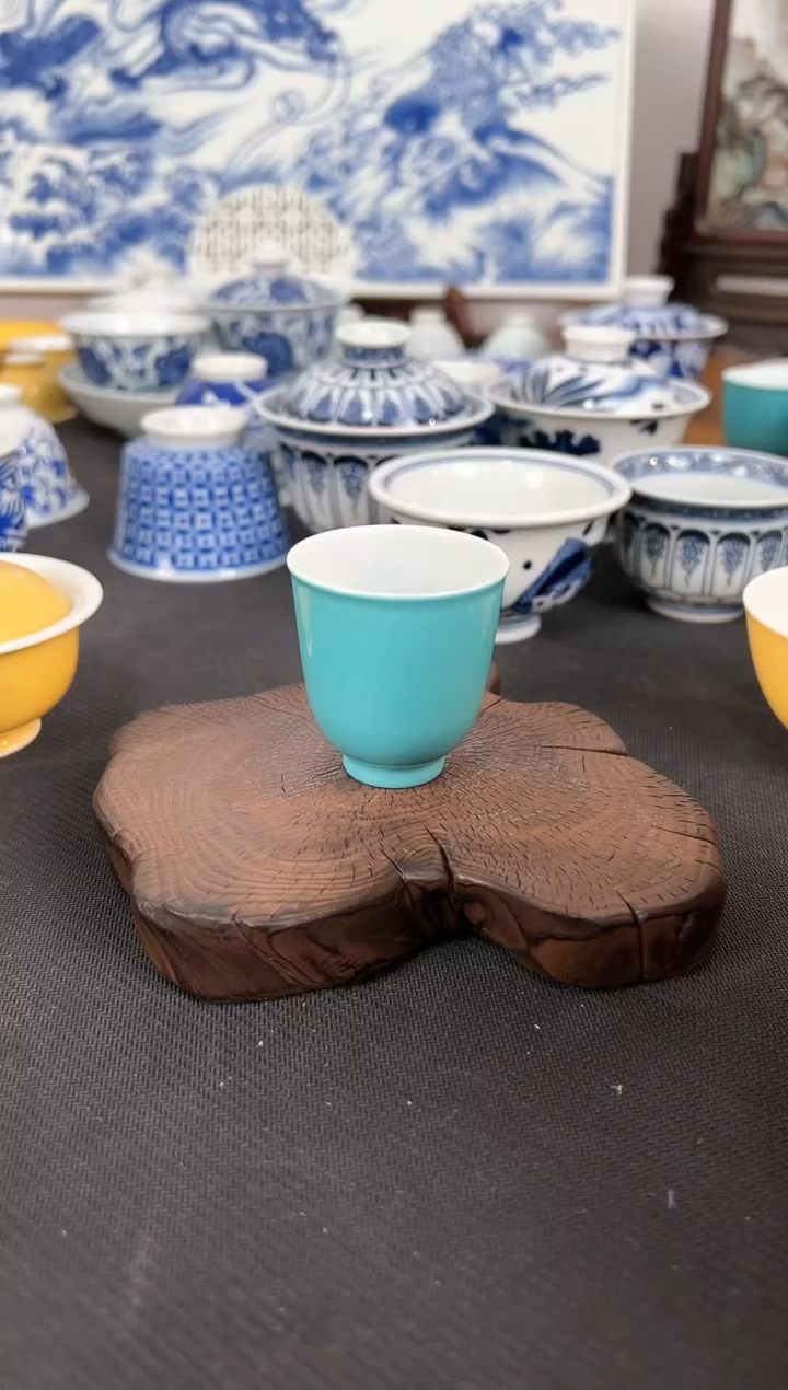 【闪购商品】照夜白单色釉主人杯