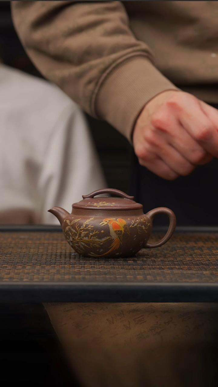 【闪购商品】紫砂茶壶44空山造器WT  一片瓦/胭脂烧