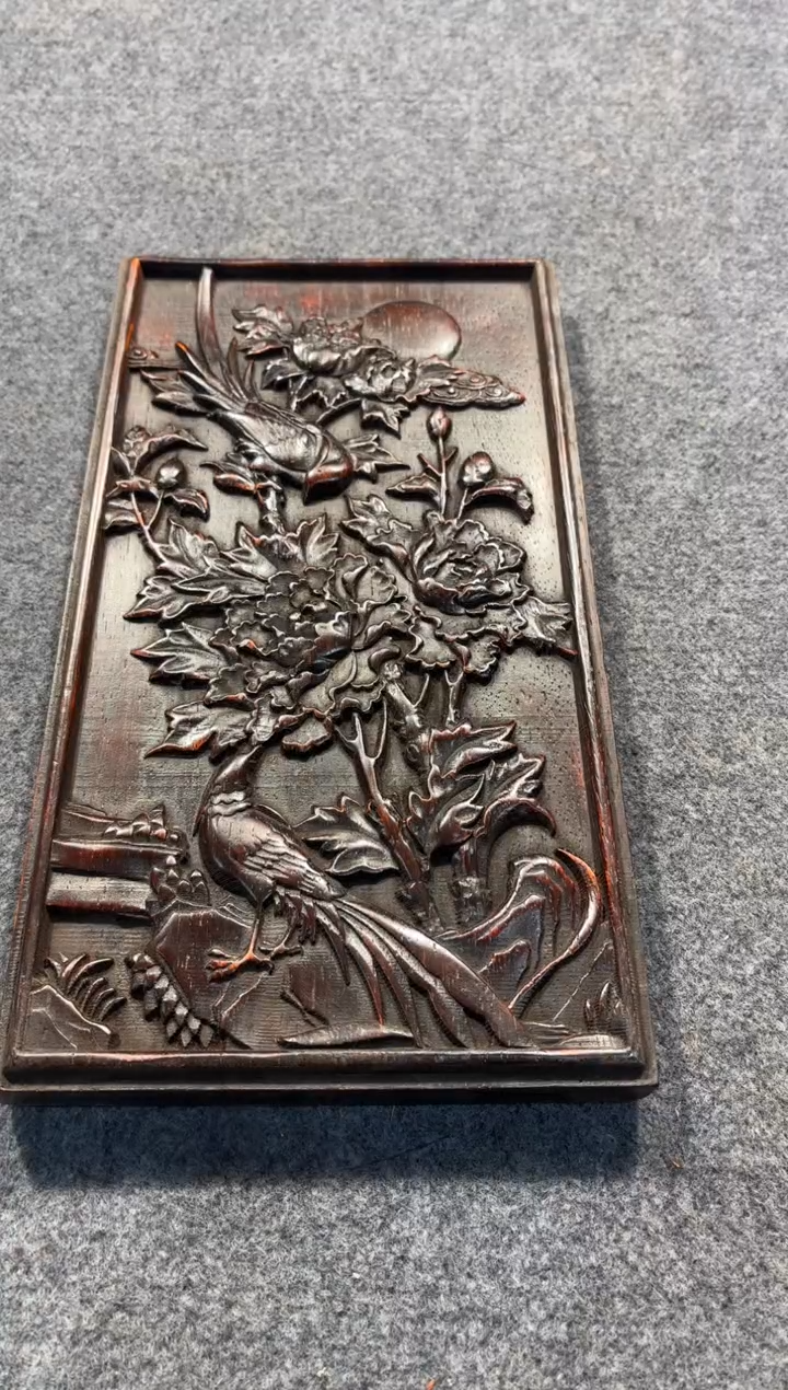 【闪购商品】花梨木类拆件雕刻板 以直播间截图为准D386