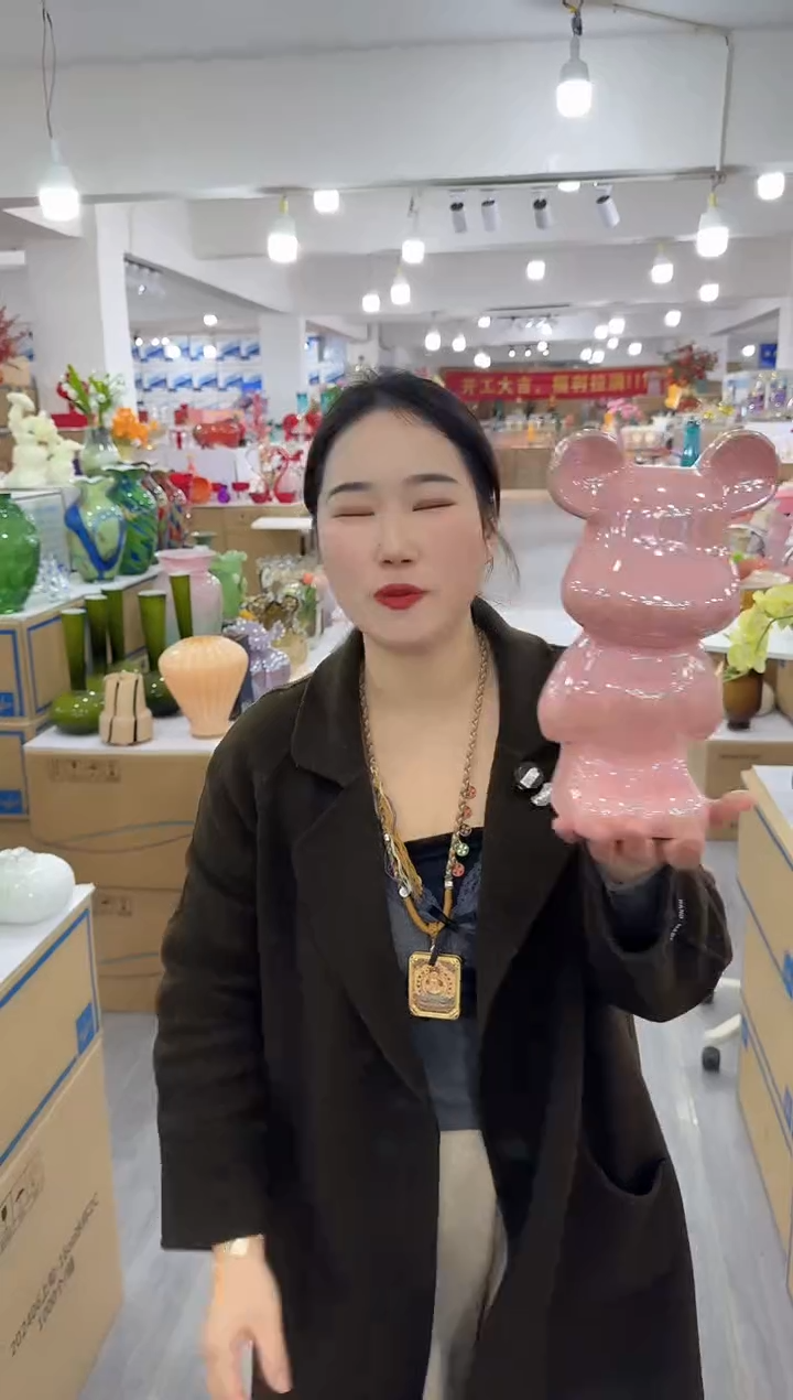 【闪购商品】无铅玻璃玖月花器晚z9