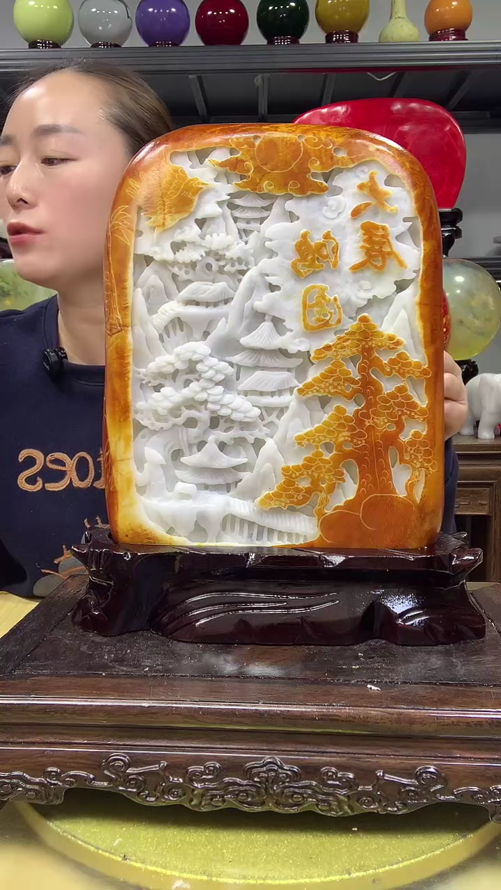 木家居摆件办公室摆件创意摆件玄关博古架工艺品摆件会所商务摆件