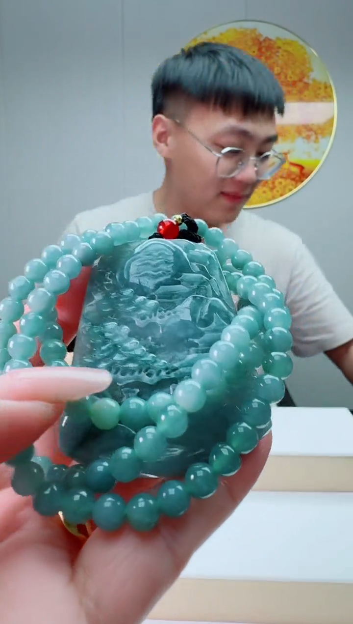 翡翠未镶嵌颈饰11111111111111