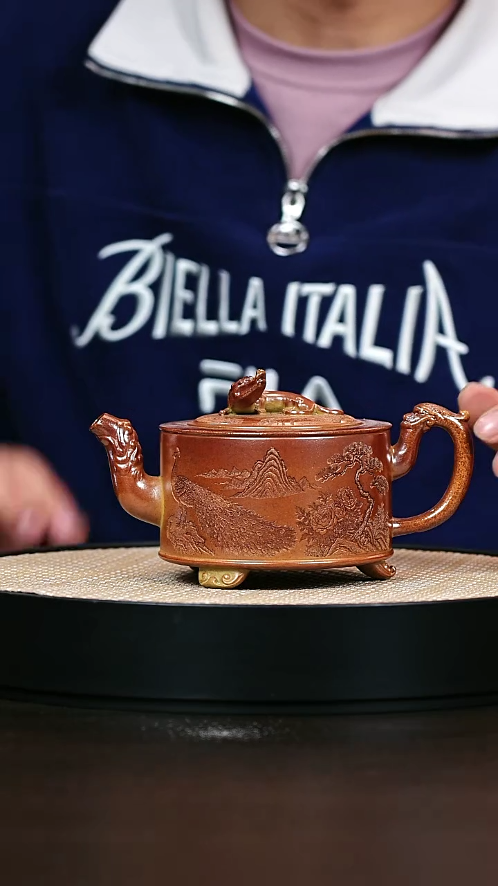 茶壶紫砂炽焰烧300cc