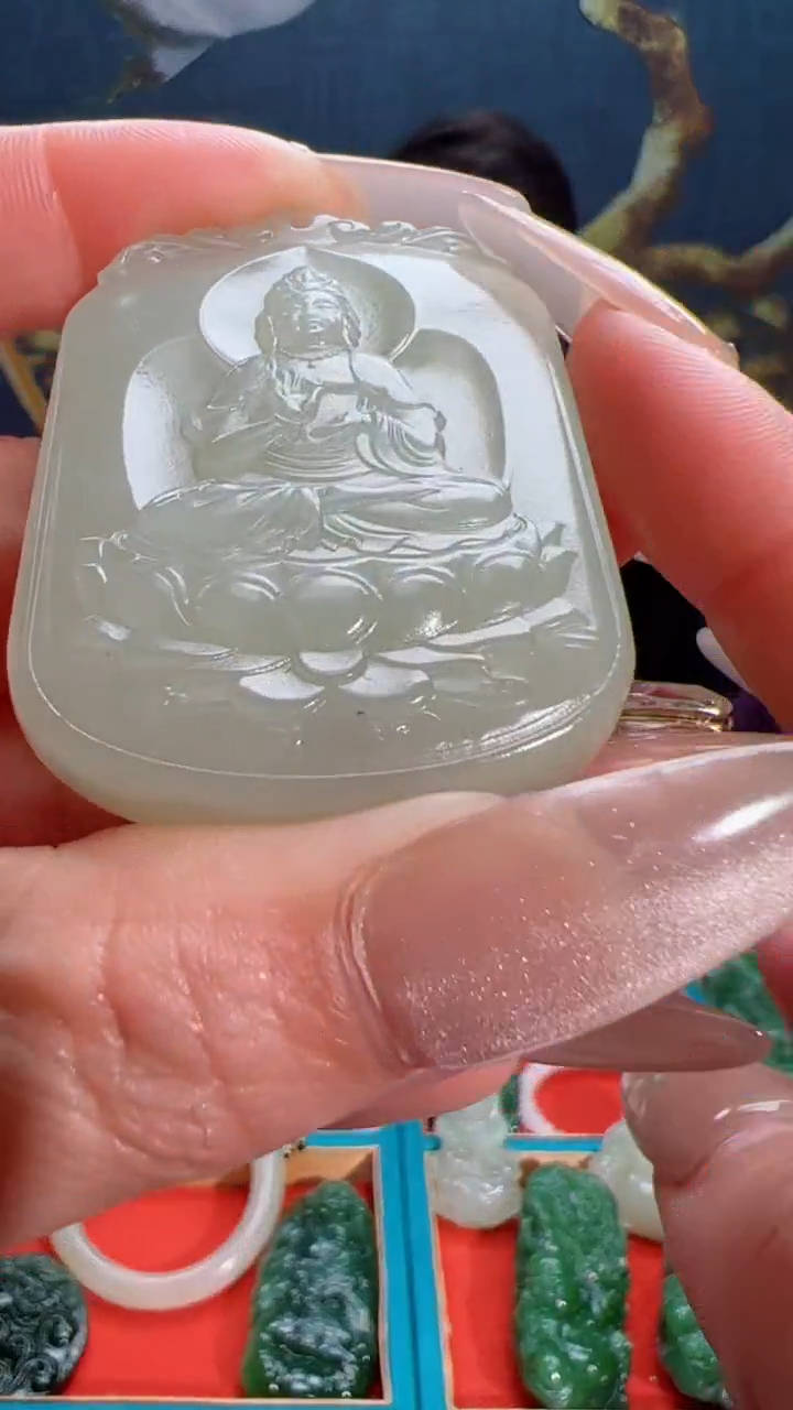 【闪购商品】和田玉吊坠未镶嵌1