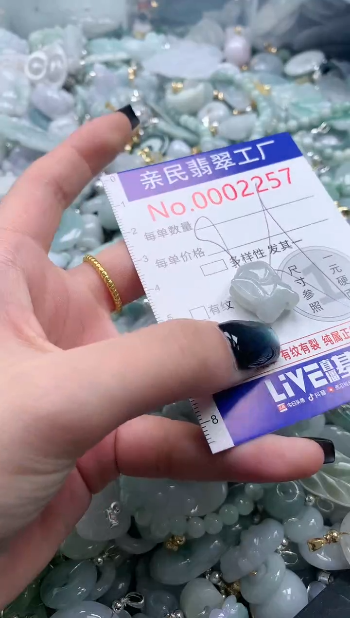 翡翠未镶嵌吊坠(不含链)2257