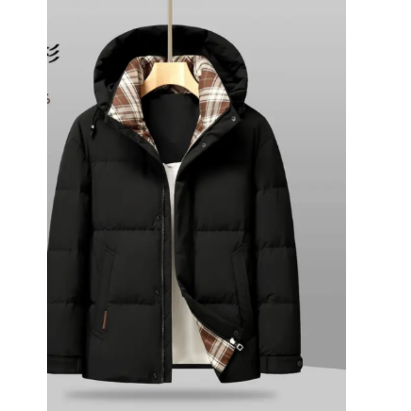 【门店款】244-冬季情侣款时尚休闲百搭风衣羽绒外套1