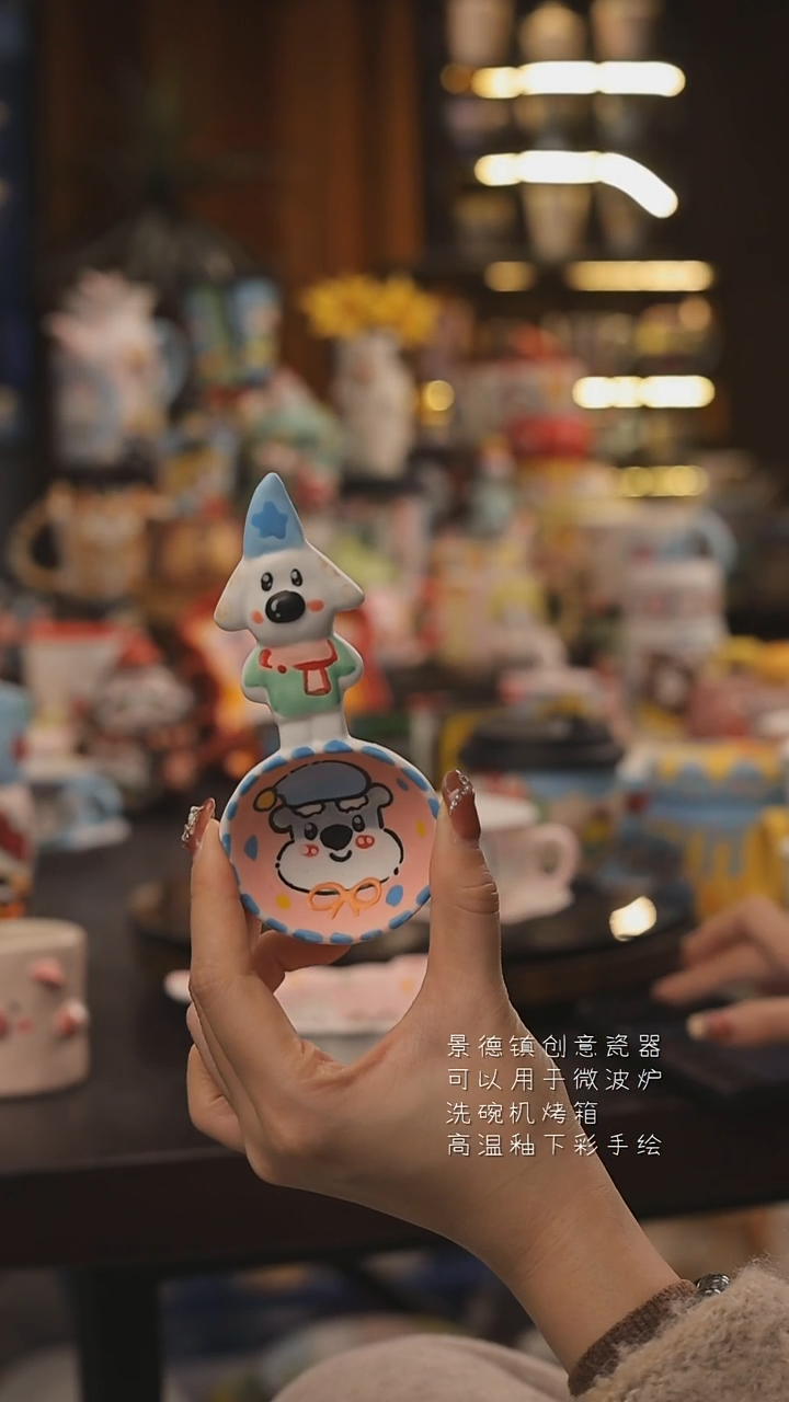 景德镇釉下彩绘设计师款式陶瓷