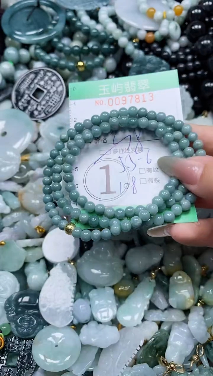 【闪购商品】翡翠未镶嵌颈饰闪购0097813多样性发其一