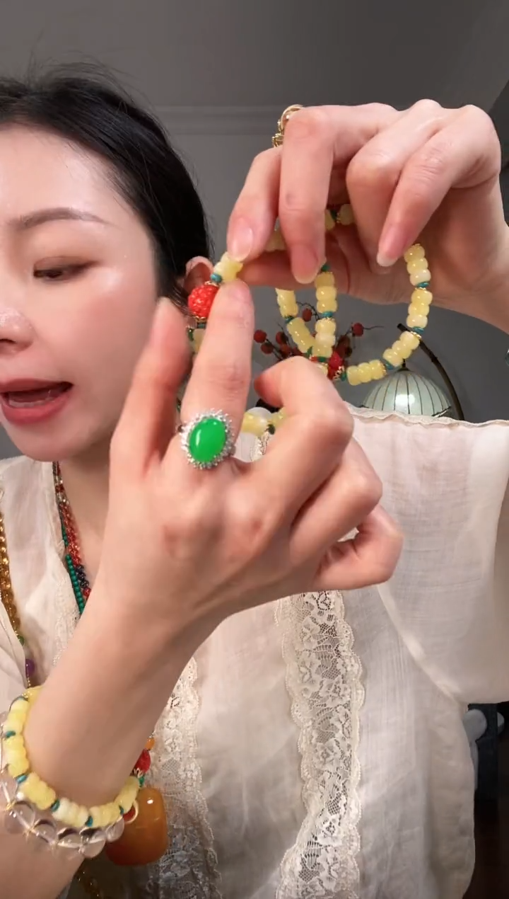 【闪购商品】琥珀颈饰未镶嵌Z26ZZZZZ