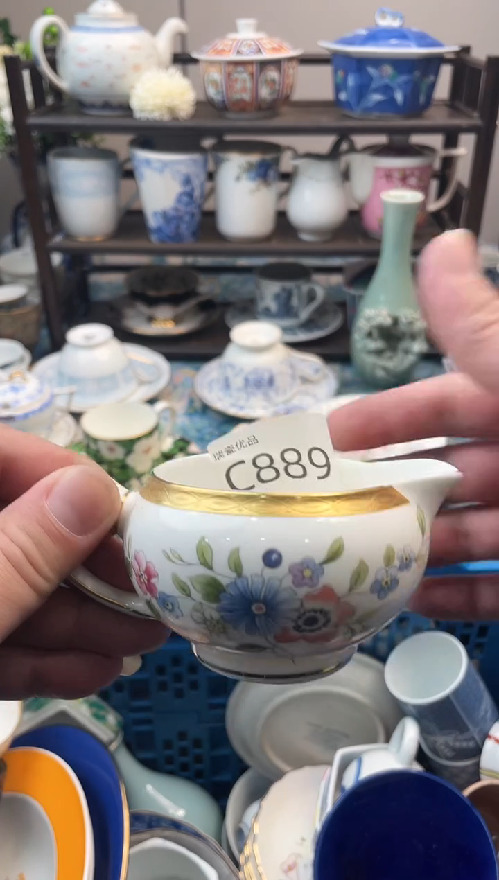 斤****法瑞瓷甄选瓷器18包邮C889