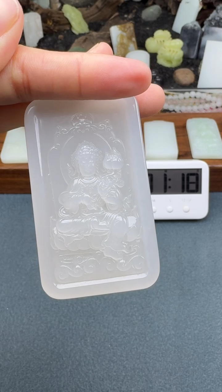 【闪购商品】和田玉颈饰未镶嵌开心