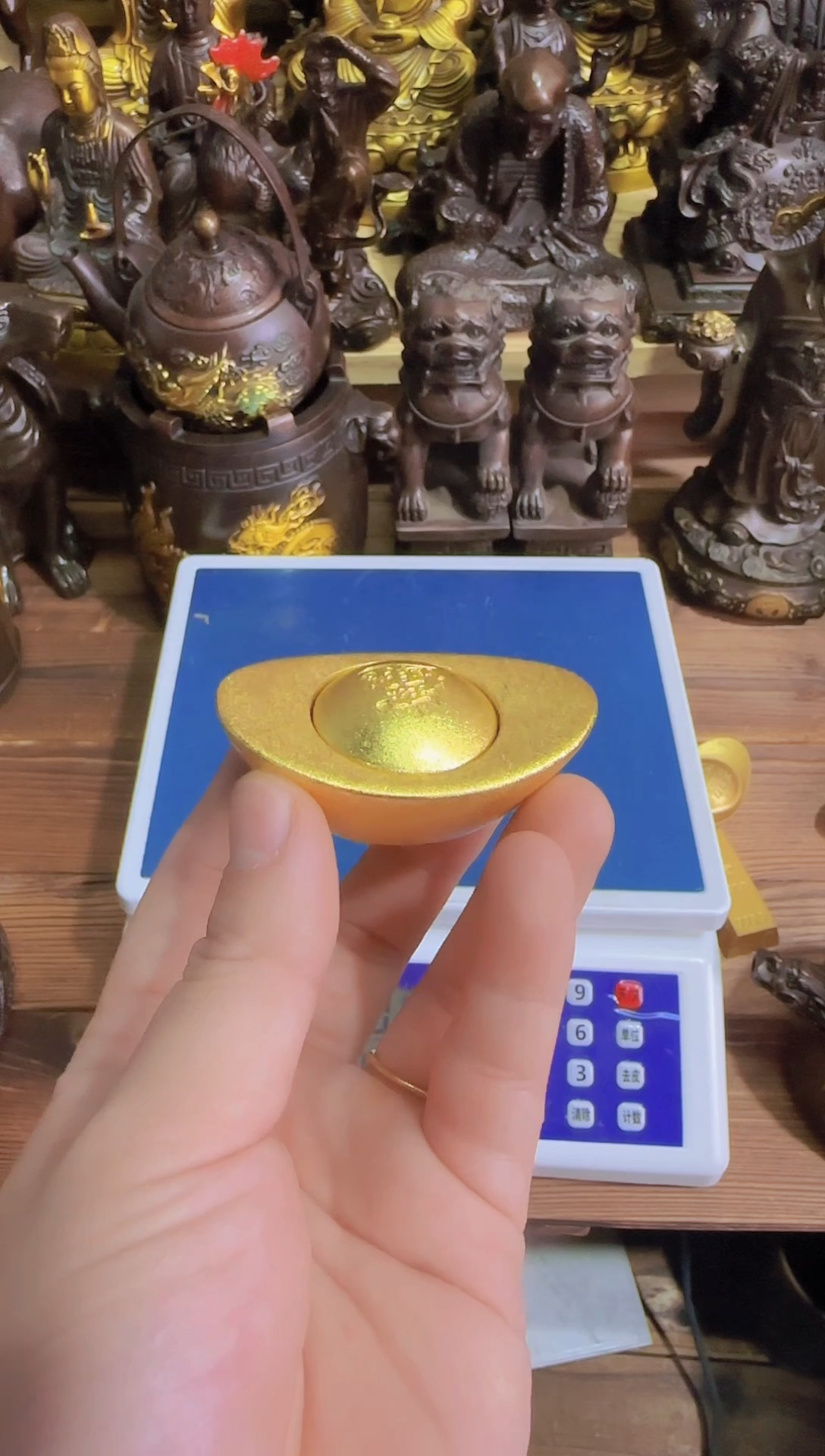 老黄黄铜装饰品摆件