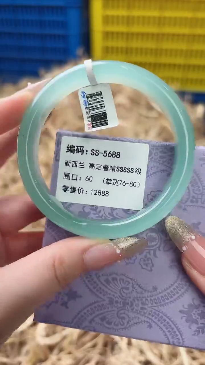 未镶嵌手镯石英质玉SS-5688