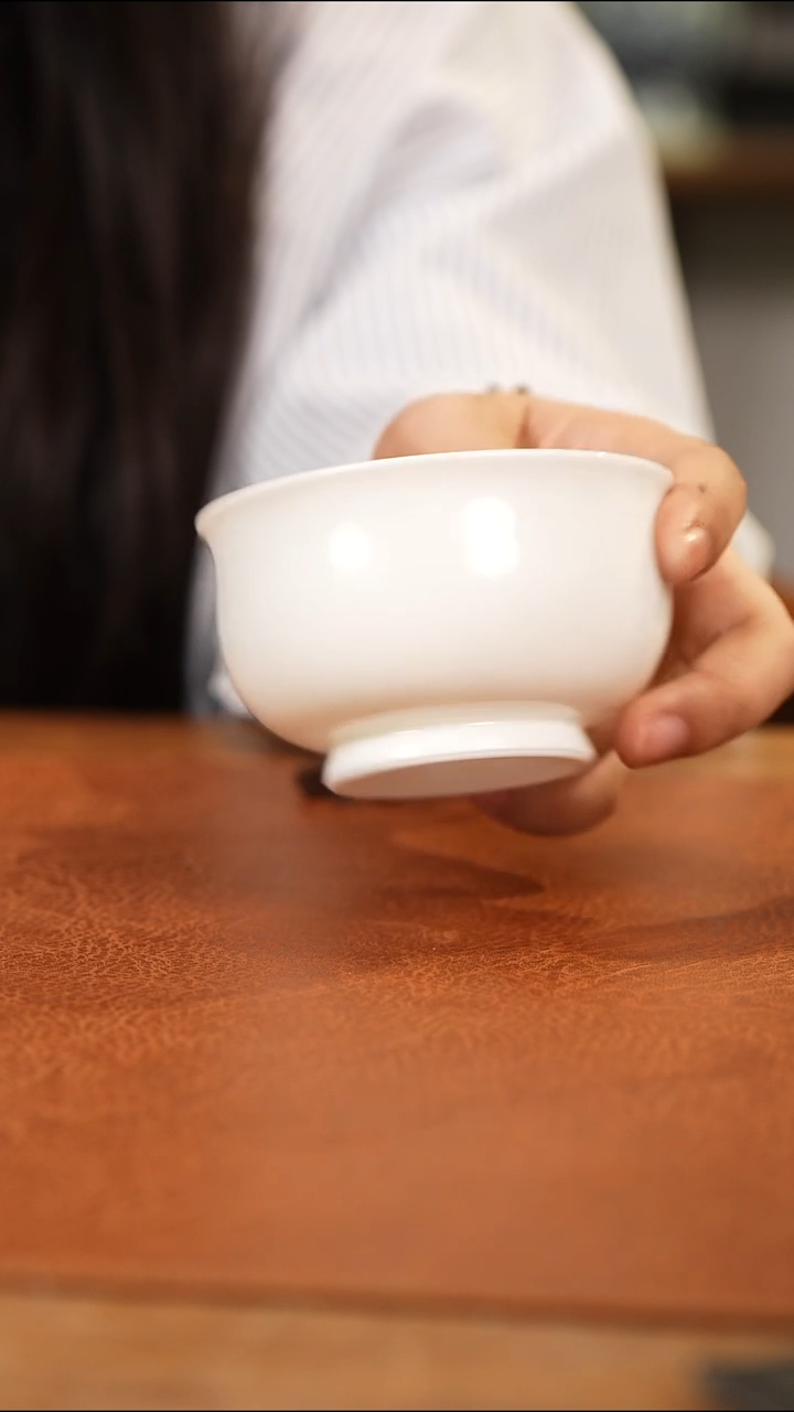 杯景德镇手工白胎-炉式杯