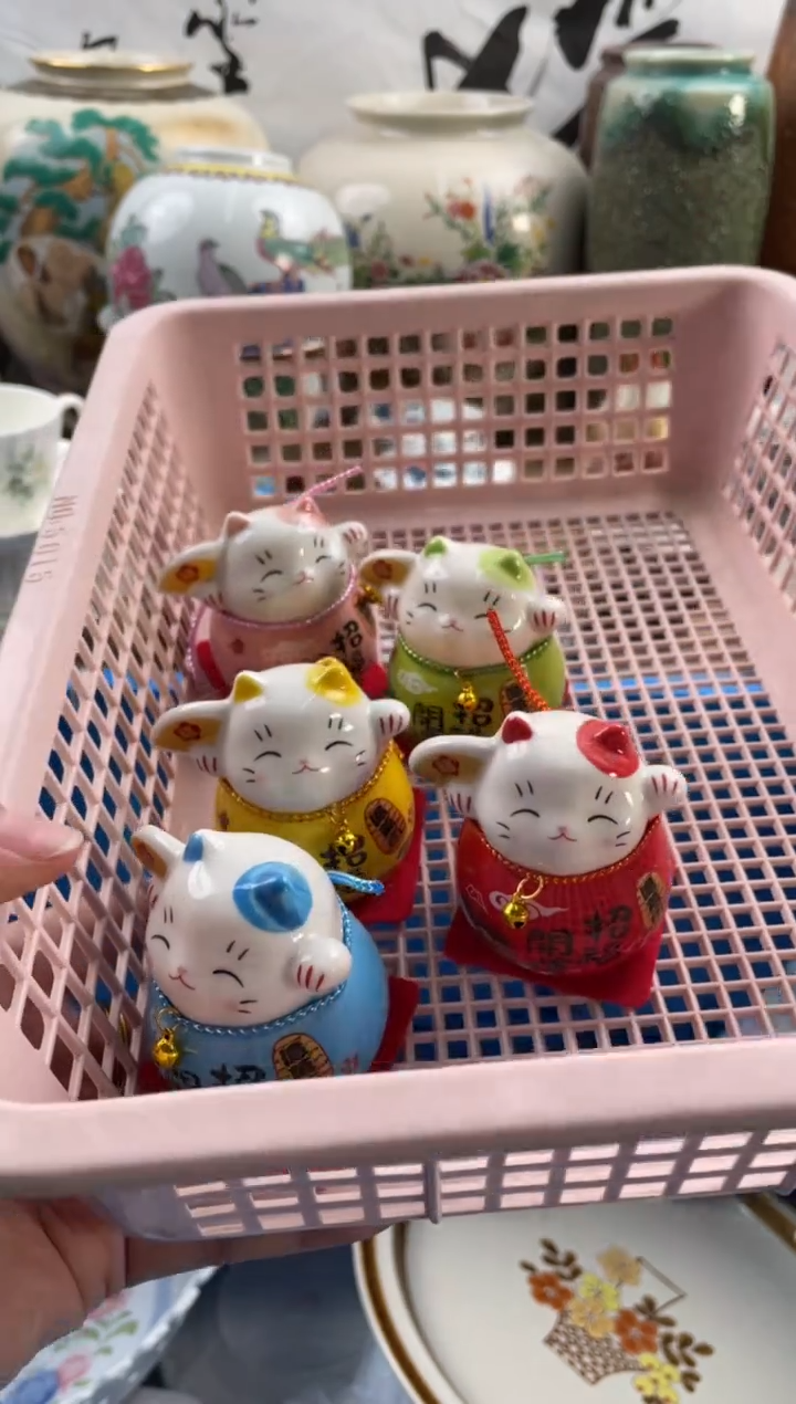 【闪购商品】瓷片1115然曦工艺品18包邮