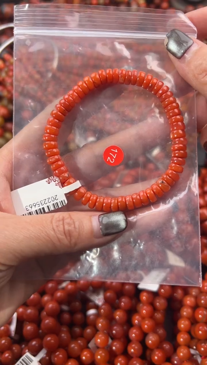 未镶嵌手串南红玛瑙7+