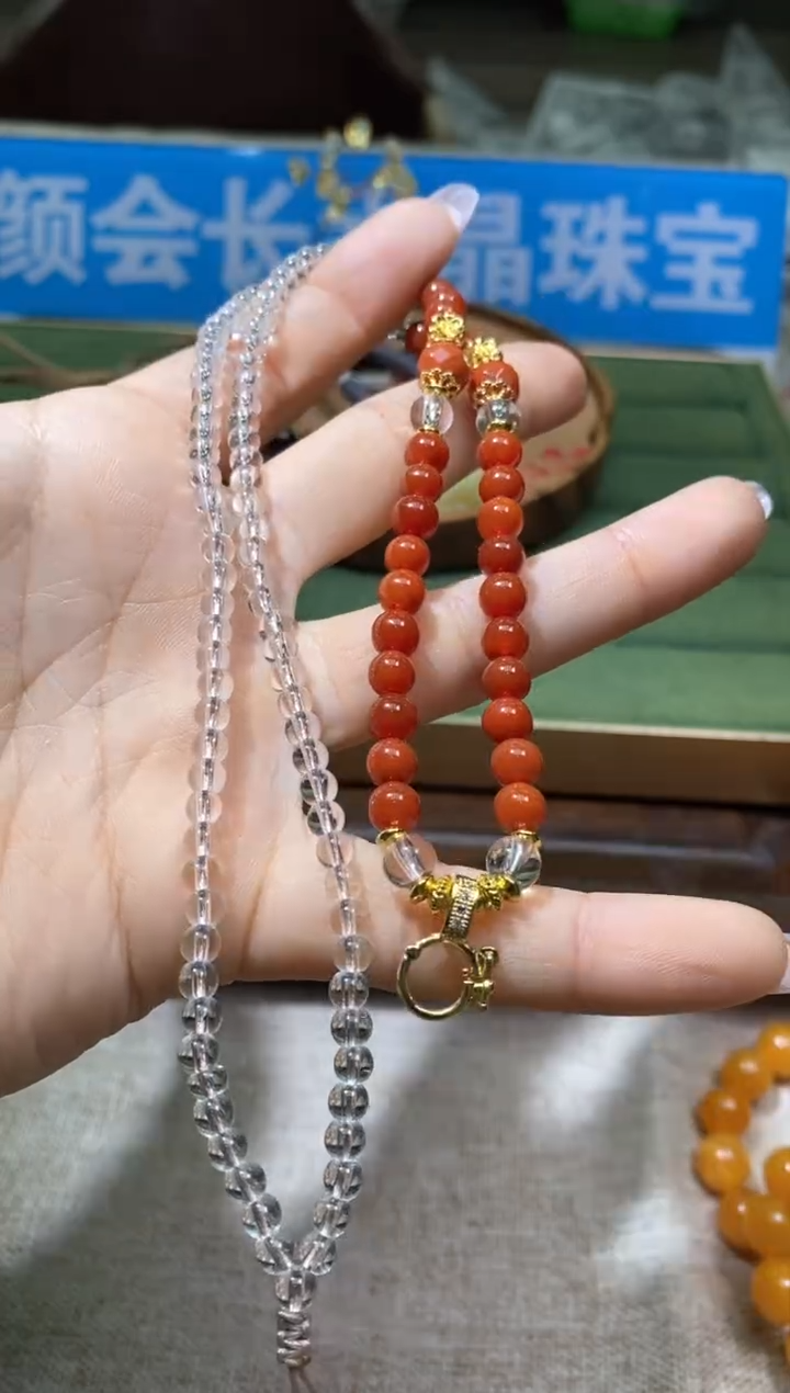 【闪购商品】玛瑙/玉髓颈饰未镶嵌多样性发一件285