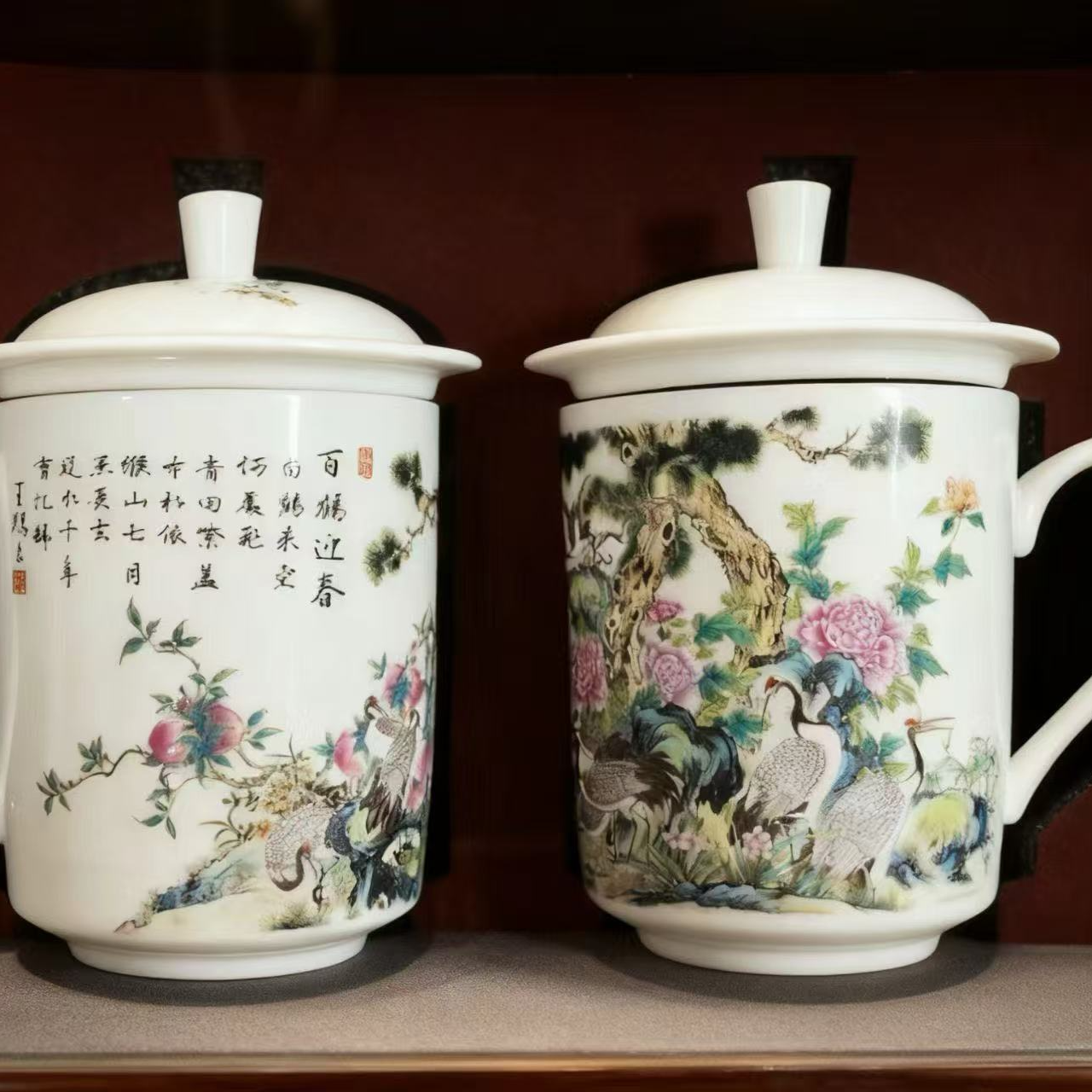 百鹤迎春 摆件 GS7BR3