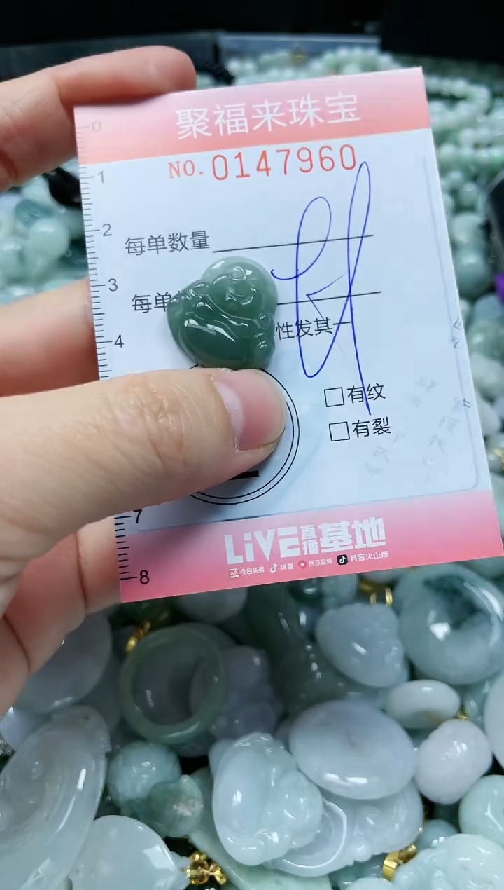 翡翠未镶嵌颈饰闪购0147960