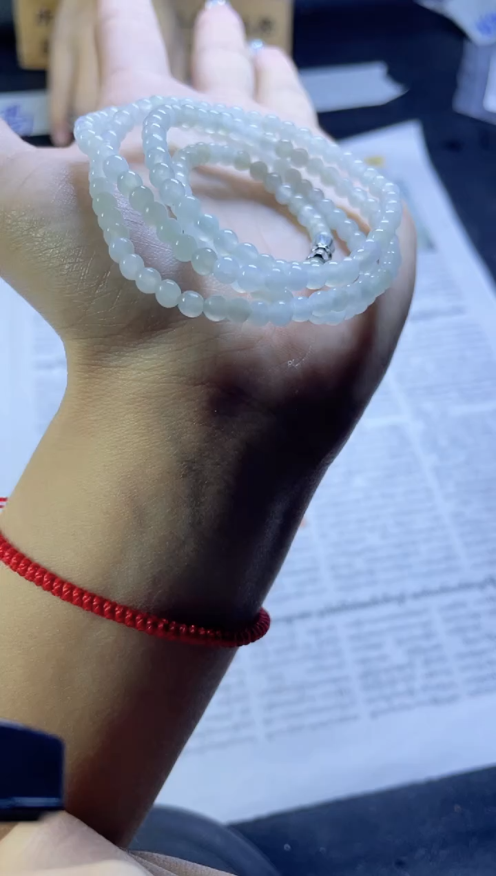 【闪购商品】定制翡翠未镶嵌珠串