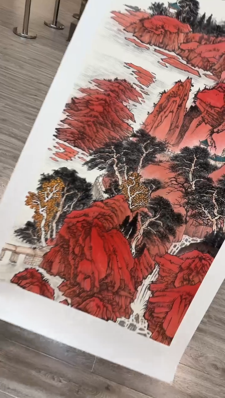 国画4赵隆轩美术馆李庆兴老师作品