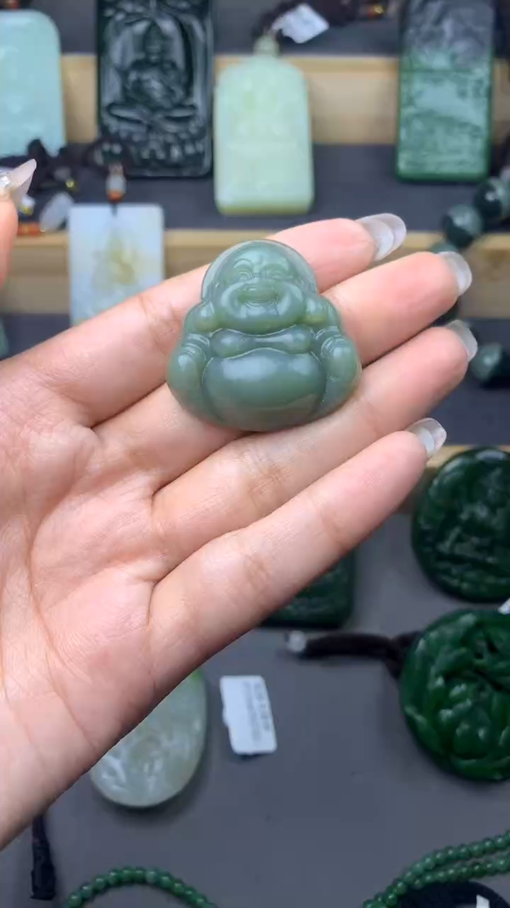 【闪购商品】和田玉吊坠(不含链)未镶嵌挂件拍一发一