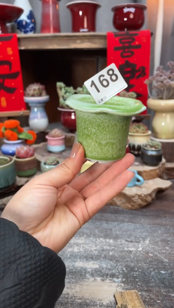 【闪购商品】摆件154知木小芳花盆