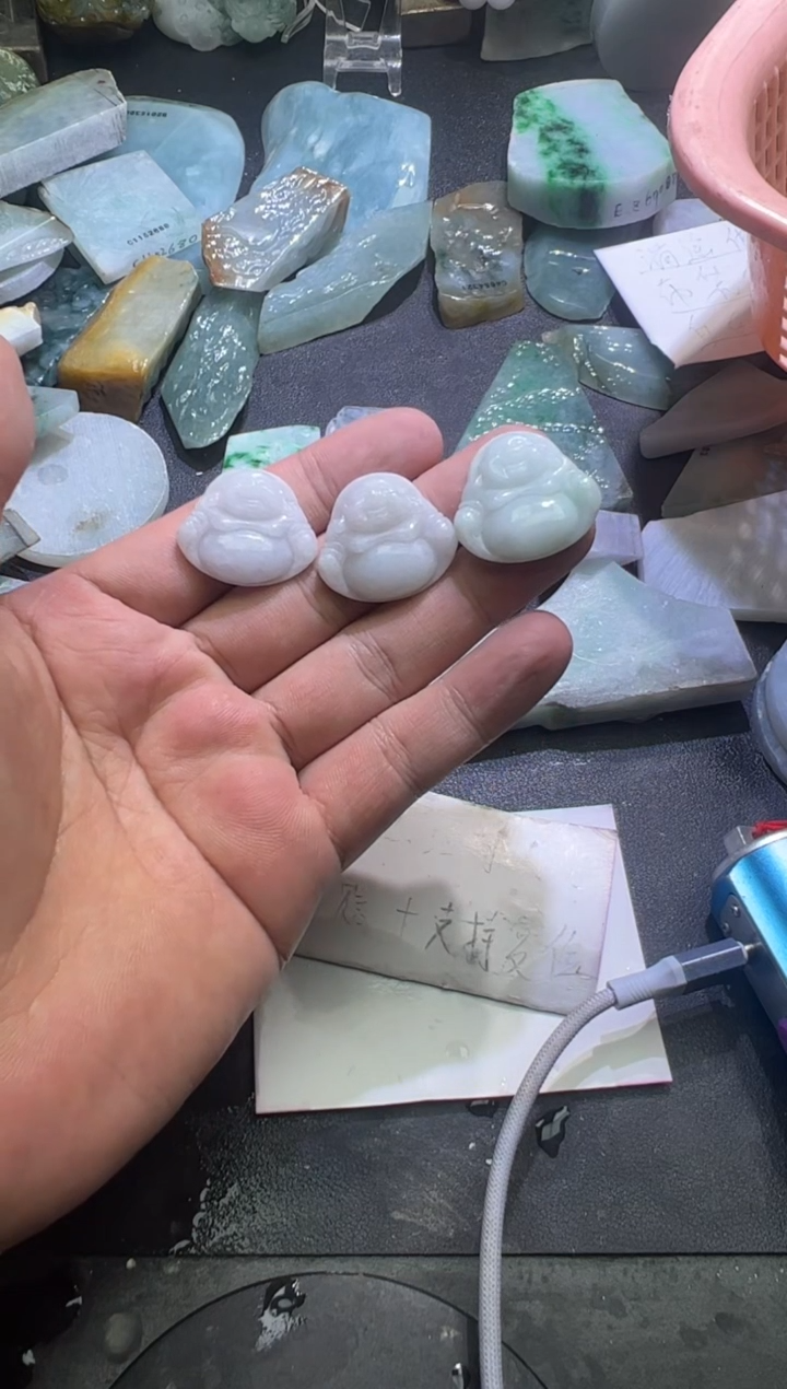 未镶嵌挂件翡翠天然缅甸翡翠A货