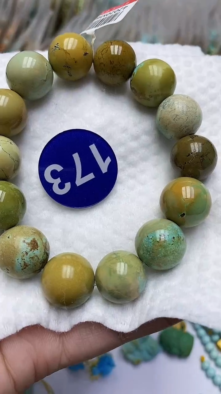 【闪购商品】绿松石手链未镶嵌173