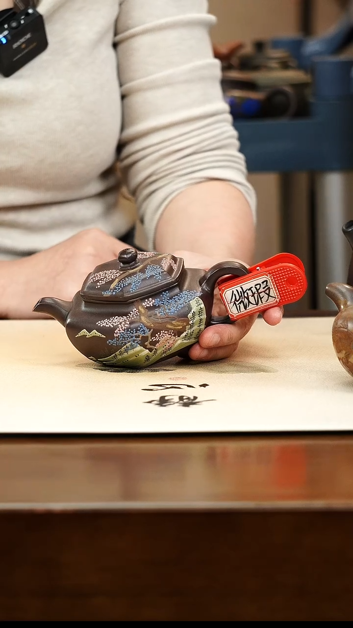 茶壶紫砂宜兴紫砂壶孤品微瑕