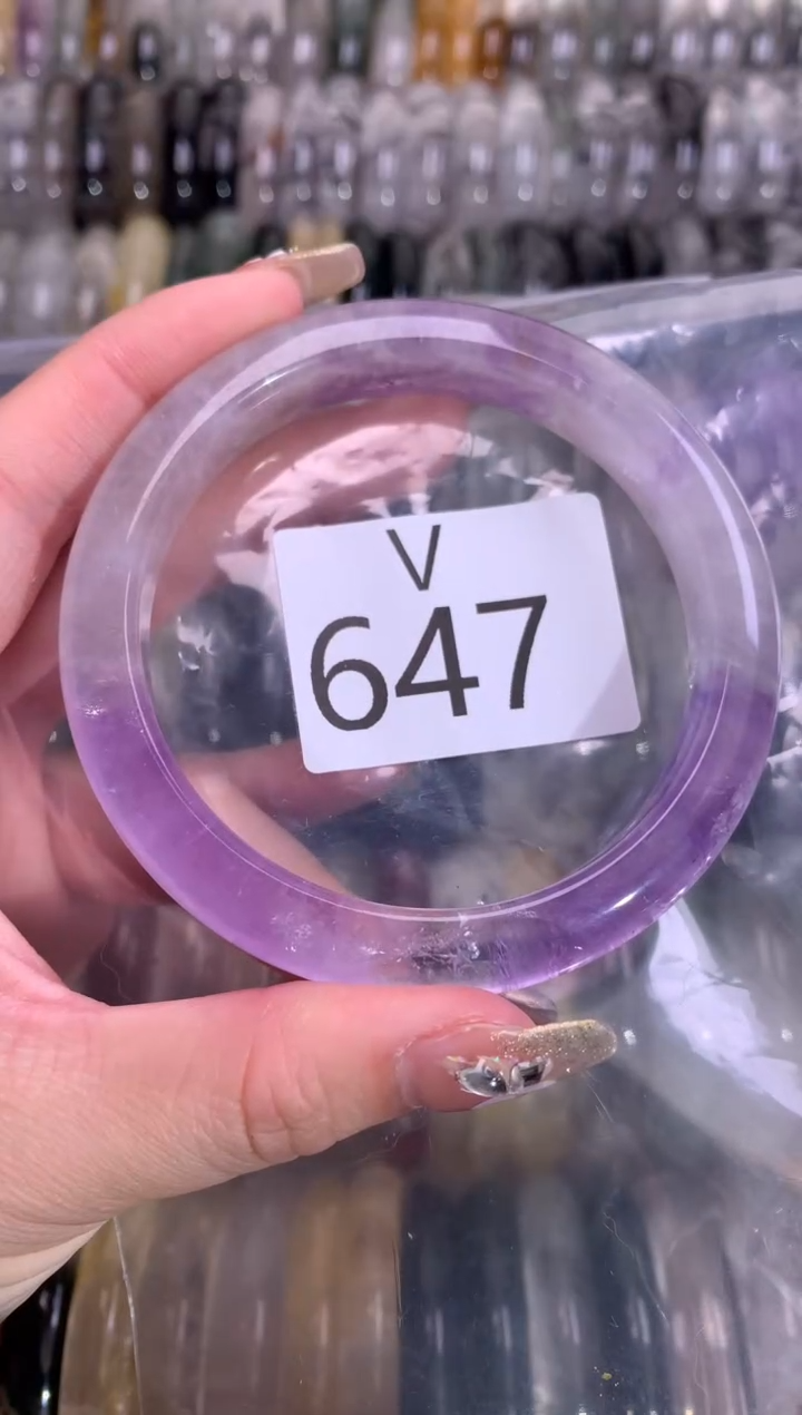【闪购商品】水晶水晶手镯未镶嵌647-62